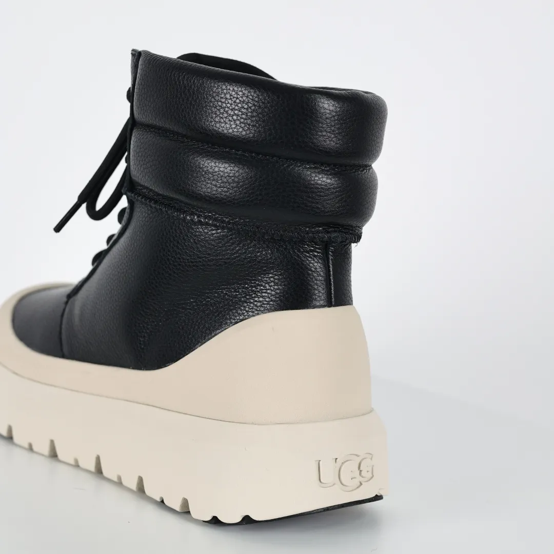 Copy price 💰720 Core recommendation Good price UGG sheepskin and fur integrated snow boots for men and women on the platform for foreign trade UGG Neumel Weather Hybrid men's high-top snow boots 1158208 Produced by the production line of a ten-year-old brand shoemaking factory, paying attention to every detail Longfeng A-grade genuine sheepskin and fur integrated products are completely manufactured in accordance with the ZP process. Size: 35 36 37 38 39 40 41 42 43 44 45